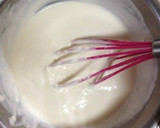 A picture of step 4 of Cassata with Plums Left Over from Umeshu.