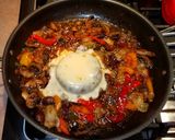 A picture of step 6 of Mike's Southwestern Patty Melts.