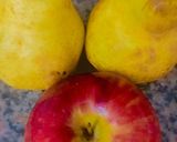 Foto del paso 1 de la receta: BUDÍN DE 🍐PERAS🍐 Y 🍎MANZANA🍎 CARAMELIZADAS