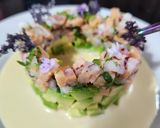 Foto del paso 8 de la receta: Timbal de salmón y camarones con salsa de camarones