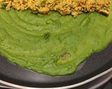 A picture of step 7 of Chilli paneer stuffed spinach wrap.