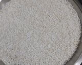 A picture of step 1 of Sabudana ladoo.