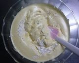 A picture of step 2 of Strawberry & Chocolate Truffle Christmas Cake.