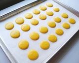 A picture of step 21 of Lemon Macarons with Italian Meringue.