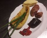 Foto del paso 1 de la receta: Papa rellena (con achuras del asado) 🇦🇷😷🇦🇷😋🍖🥔🥩