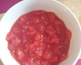 Foto del paso 2 de la receta: Huevos revueltos con judías y tomate