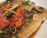 A picture of step 8 of Sardines Marinated in Tomato Nanban Sauce.