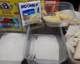 Foto langkah ke 1 dari resep Puding Lapis Prancis.