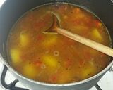 A picture of step 5 of Spicy Tomato Soup.