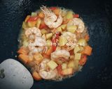 Foto langkah ke 4 dari resep #7. Udang Sayur Saos Tiram.
