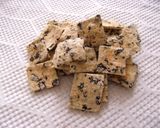 A picture of step 11 of Easy Crunchy Okara Crackers.
