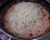 A picture of step 7 of Capellini in Fresh tomato cream sauce.