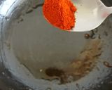 A picture of step 5 of Paneer Capsicum Masala.