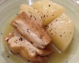 A picture of step 5 of Simmered Daikon & Atsuage Seasoned With Consomme.