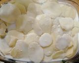 A picture of step 7 of Potato and Spinach au gratin.