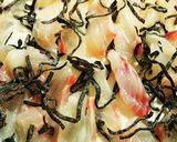 A picture of step 1 of Shio-Kombu Marinated Red Sea Bream Sashimi and Rice.