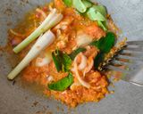 Foto langkah ke 5 dari resep Seafood Tumpah Saos Padang.