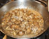 A picture of step 2 of Cremini Mushroom Sauce with Merlot - JON STYLE.