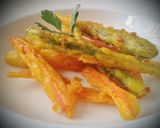 Foto del paso 7 de la receta Fritura de tallos de verdura
