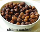 A picture of step 2 of Brown chick pea sundal.