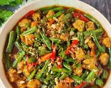 Foto langkah ke 4 dari resep Tumis Kacang Pedas.