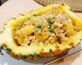 รูปขั้นตอนการทำที่ 7 ของ ข้าวกล้อง อกไก่ผัดสับปะรด (สูตรอาหารคลีน)