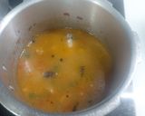 A picture of step 2 of Chicken veggies polaw.