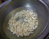 A picture of step 1 of Chewy Burdock Toast.