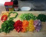 A picture of step 2 of Rick's Crabby Shrimp Macaroni Salad.