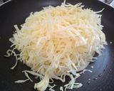 A picture of step 3 of Melting Okonomiyaki with Cabbage.