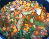 Foto del paso 2 de la receta: Arroz con calabaza y alcachofas a las hierbas provenzales 🍃🌿🌱