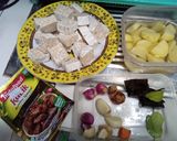 Foto langkah ke 1 dari resep Rendang tempe kentang murmer☺️.