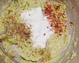 A picture of step 1 of Burnt garlic avocado sandwich.