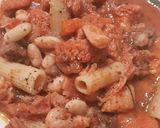Foto del paso 6 de la receta: Olla de mondongo con fideos y porotos