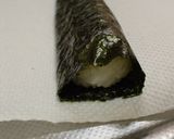 A picture of step 3 of 'Lil Ghost Sushi Rolls For Halloween.