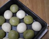 A picture of step 6 of Springy Shiratama Checked Bread.