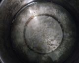 A picture of step 2 of Besan sev (Gram flour sev).