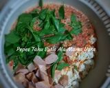 Foto langkah ke 3 dari resep Pepes Tahu Sosis.