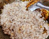 A picture of step 5 of Veg Schezwan Fried Matta Red Rice.
