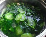 Foto langkah ke 6 dari resep Bening Bayam Oyong seger.