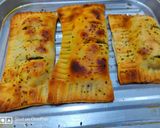 A picture of step 8 of Paneer and spinach pockets.
