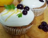 Φωτογραφία βήματος 5 της συνταγής Cupcakes με Λεμόνι και Blueberries