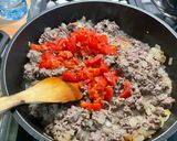 Une image de l'étape 15 de Parmentier de panais au bœuf, tomates et courgette.