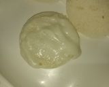 A picture of step 4 of Marble doll cake without baking.