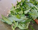Foto langkah ke 2 dari resep 361. Tumis Kangkung Tempe Semangit.