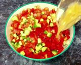 Фото кроку 2 до Очень вкусный салат без майонеза, а специя придает ему особый пикантный вкус.