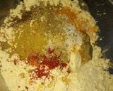 A picture of step 1 of Gatte ki sabji.