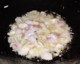 A picture of step 2 of Chowmein and hostel style chilli chicken.