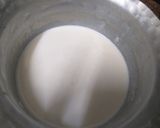 A picture of step 1 of Black current creamy icecream.