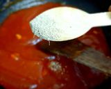 A picture of step 5 of Papaya halwa.